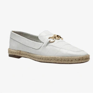 NIB Schutz White Patti Loafers Size 6.5